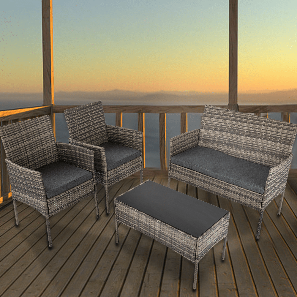 Malvern 4 Seater Outdoor Lounge Set